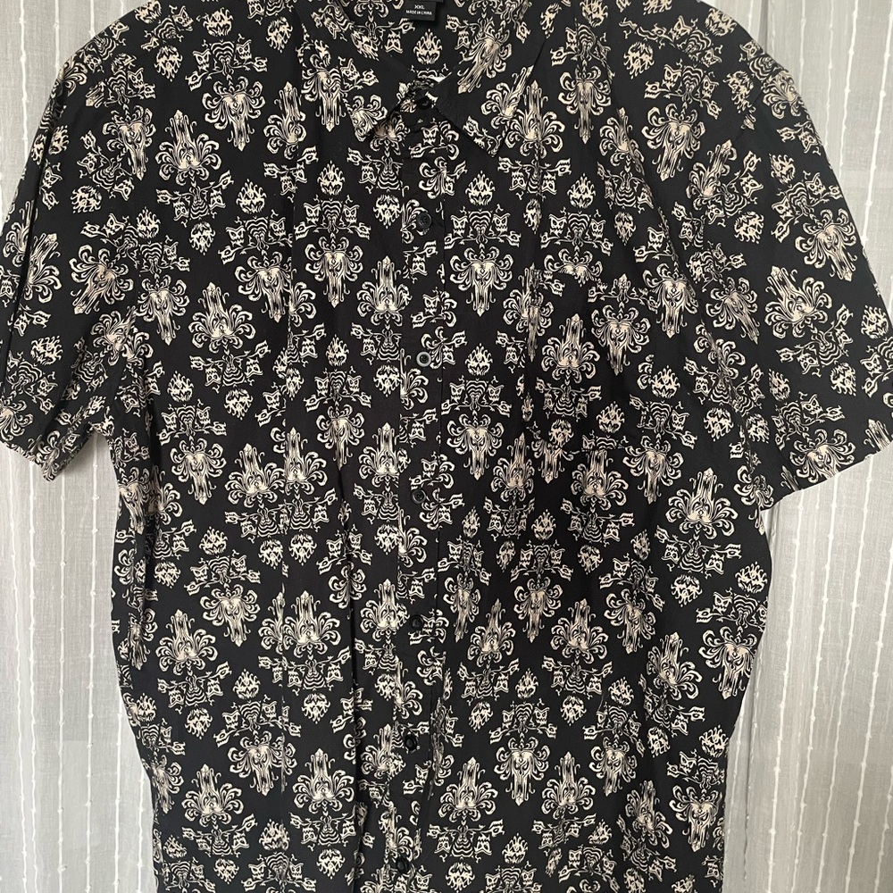 Disney Haunted Mansion Men’s Button Up Size XXL